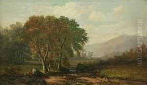 Landscape With Elms by Henry Boese