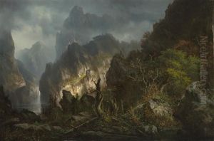 A Storm In The Mountains by Henry Boese