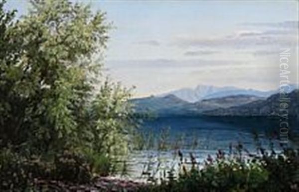 Landscape From Worthersee In Austria - view 1