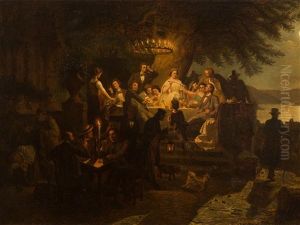 Summer Night by Christian Eduard Boettcher