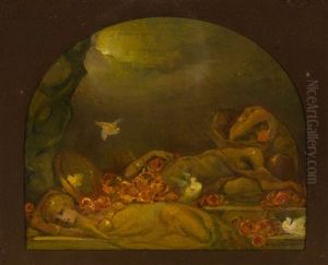 Lesbos; Femme Et Diable (2 Works) by Jan Frans De Boever