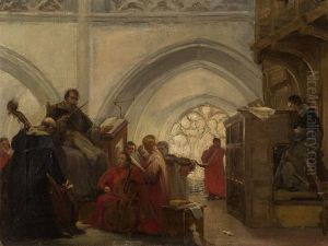Church Musicians by Jan Frans De Boever