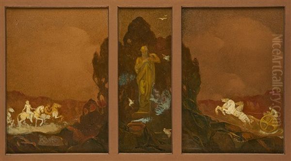 Scene Symboliste (triptyque) - view 1