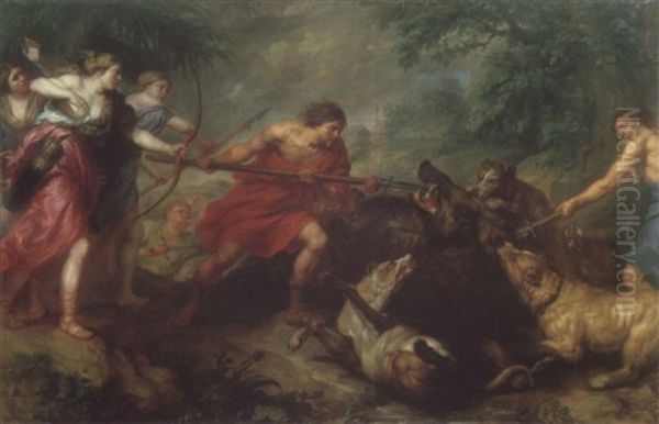 The Hunt Of The Calydonian Boar - view 1