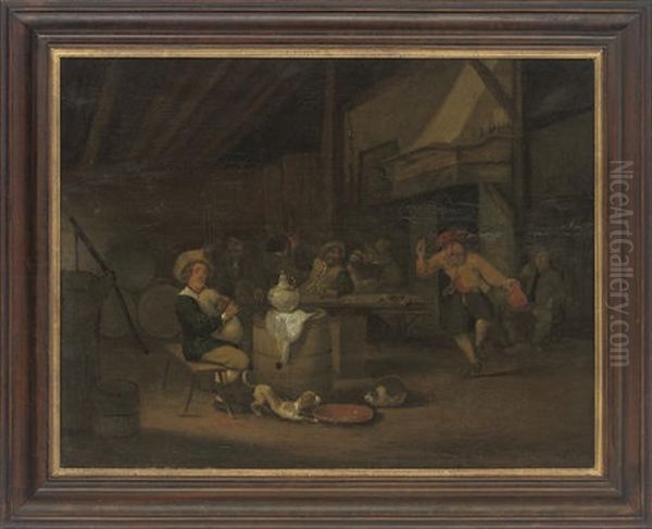 Peasants Merrymaking In A Tavern - view 1