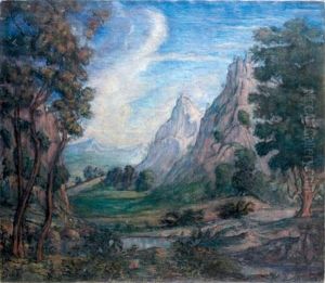 Paysage Romantique by Konstantin Fedorovich Bogaevsky
