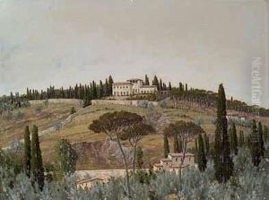 Veduta Di Villa Toscana