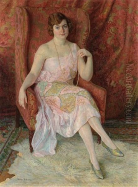 Portrait Of The Artist's Wife Antonie Erhardt (1894-1969) - view 1