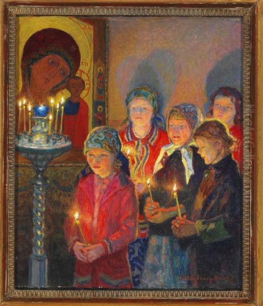 In A Russian Church - view 1