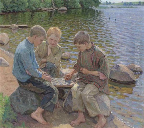 On The Bank Of The Lake - view 1