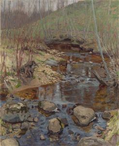 Forest Stream by Nikolai Petrovich Bogdanov-Bel'sky