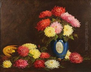 Still Life With Flowers In A Vase Still Life With Flowers In A Vase