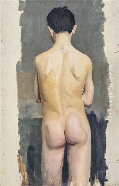 Studie (mannlicher Ruckenakt) - view 1