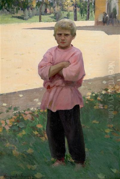 Village Boy, Circa 1900-1910 - view 1