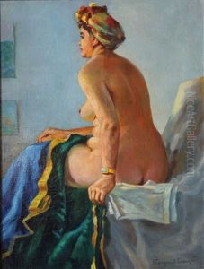 Naked Woman Sitting Naked Woman Sitting