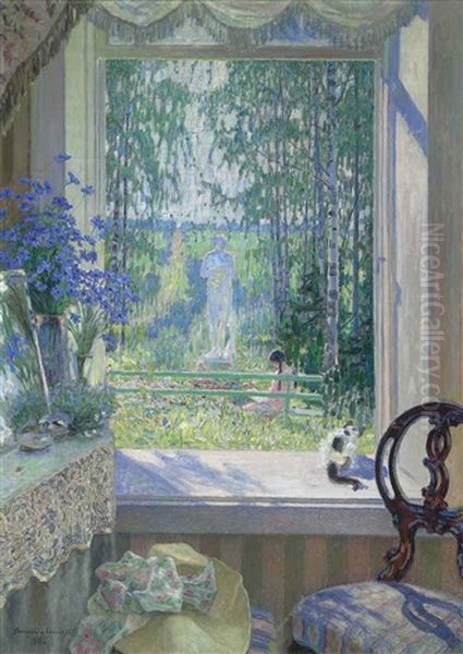 Open Window Onto A Garden - view 1