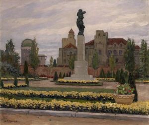 Monument To France In Belgrade by Nikolai Petrovich Bogdanov-Bel'sky