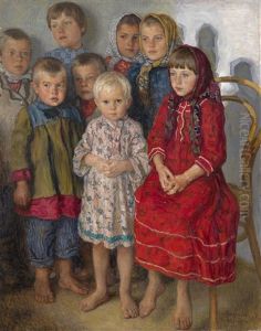 Admissions Day by Nikolai Petrovich Bogdanov-Bel'sky