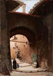 Nel Vicolo by Gino Albieri