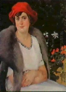 Portrait Of Princess Modesta Demiro-dolinskaya