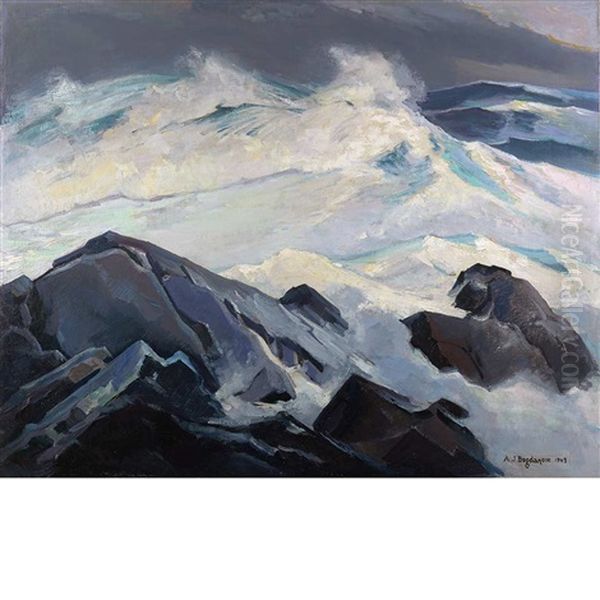 The Squall, Monhegan - view 1