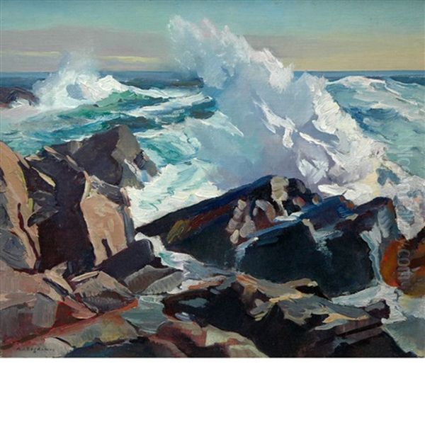 Waves Crashing - view 1