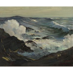 Crashing Surf, Gaspe, Quebec