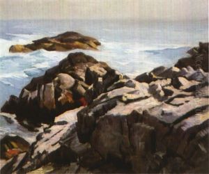 Monhegan Surf by Abraham Jacob Bogdanove