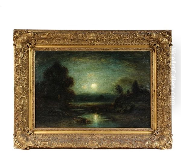 River Moonrise - view 1