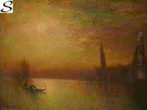 Moonlight In Venice by George Henry Bogert