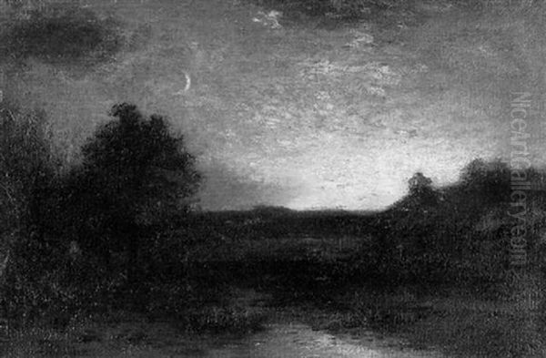 Landscape At Sunset - view 1