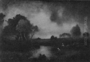 Approaching Storm, Fontainbleau Approaching Storm, Fontainbleau
