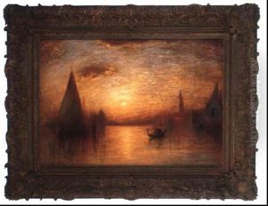 Sunrise In Venice by George Henry Bogert