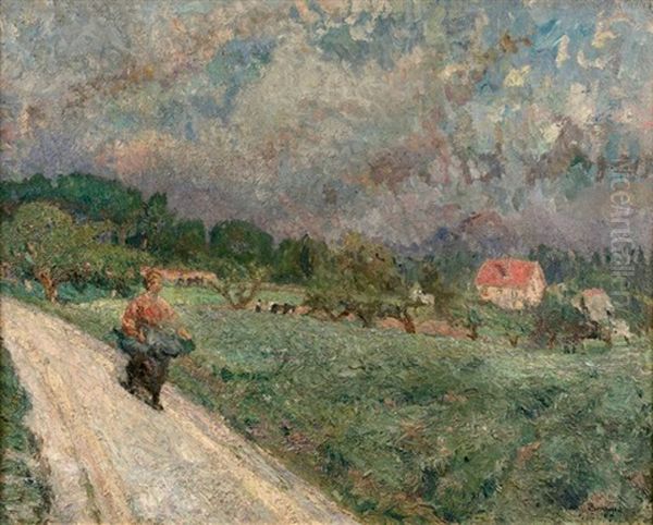 Le Chemin De La Bourgogne, Auvers, 1917 - view 1