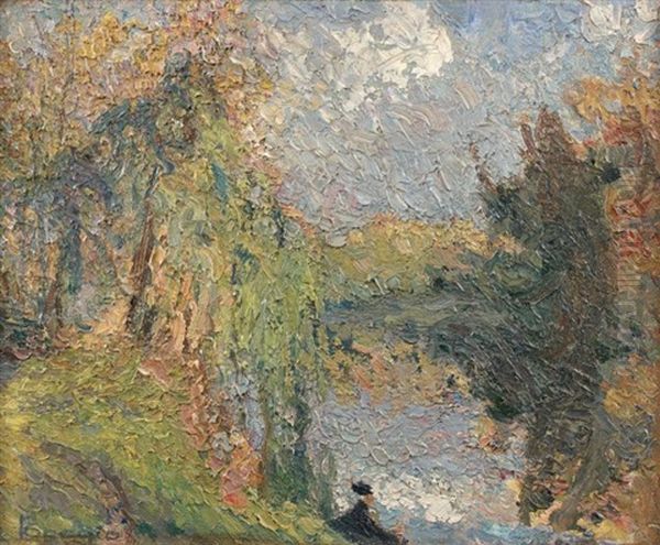 Le Saule, Auvers - view 1
