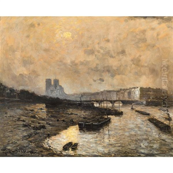 La Seine Et Notre-dame - view 1
