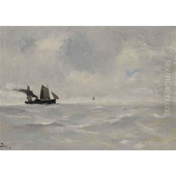 Meerespartie Mit Segeldampfer - view 1