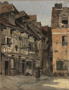 Rue De Dieppe by Frank Myers Boggs