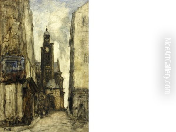 French Street Scene - view 1