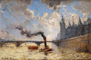 Paris, La Seine Et La Conciergerie