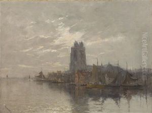 Cathedral, Dordrecht, Netherlands by Frank Myers Boggs