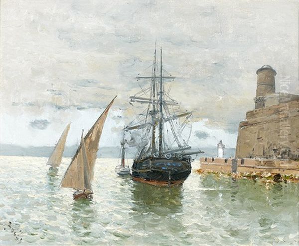 Marseille, La Sortie Du Port - view 1