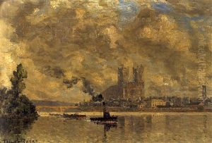 Vue Du Port De Rouen