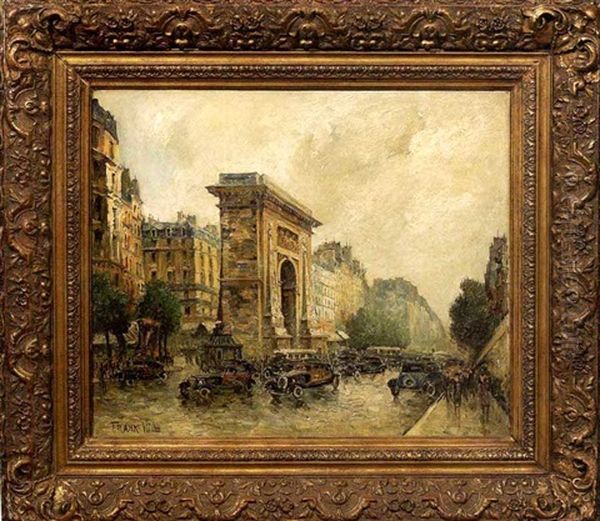 Arc, Porte Sainte-denis, Paris - view 1