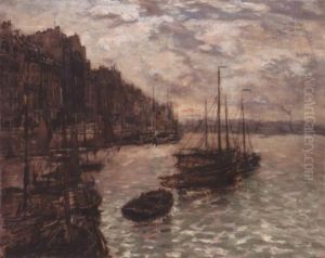 Vue D'un Port De Normandie by Frank Myers Boggs
