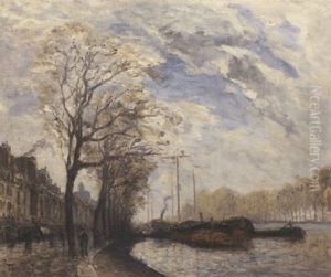 Les Quais, Paris by Frank Myers Boggs