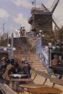 Paris, Le Moulin De La Galette by Frank Myers Boggs