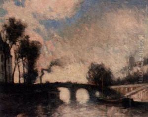 Les Quais De La Seine, Paris by Frank Myers Boggs