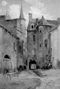 The Courtyard by Frank Myers Boggs