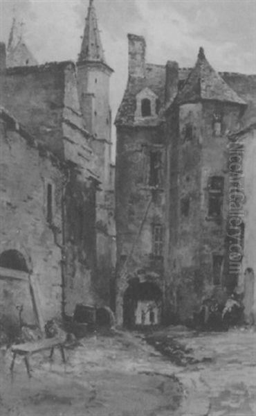 French Street Scene - view 1